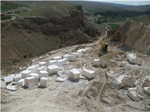 Light Mocha Limestone Quarry