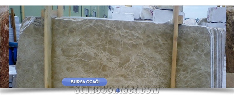 Bursa Light Emperador Marble Quarry