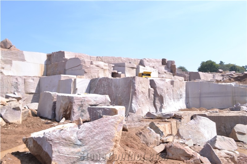 Kesripura Kesri Red Granite Quarry