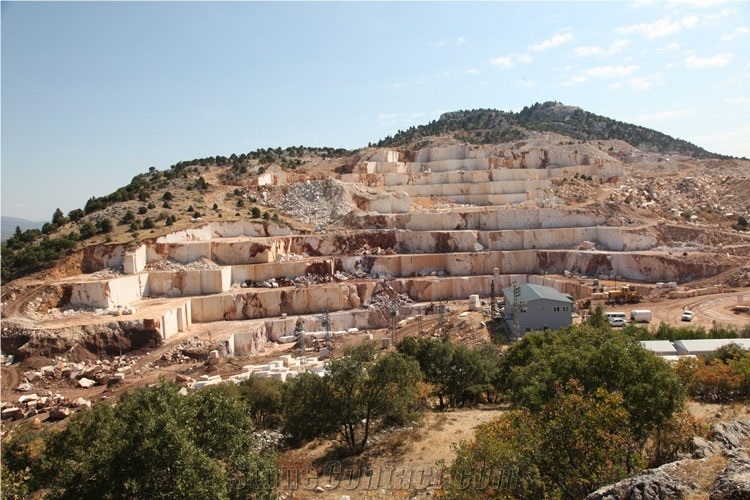 Moon Cream Marble Beysehir, Konya Quarry