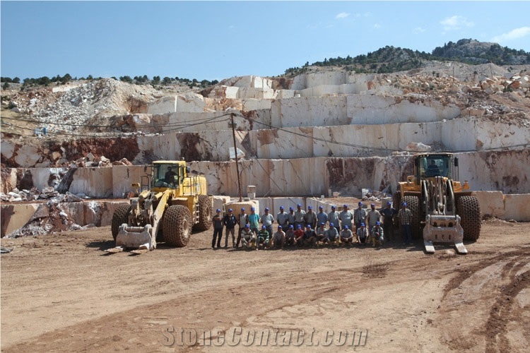 Moon Cream Marble Beysehir, Konya Quarry