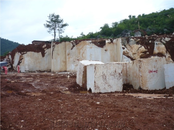 Abba Grey Marble Quarry