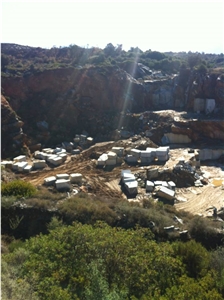 Aliveri Grey Marble Quarry