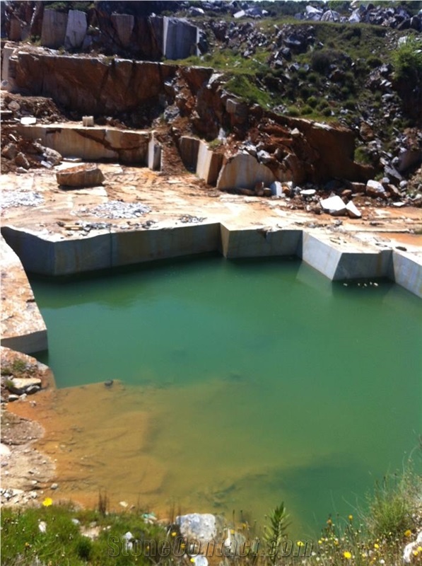 Aliveri Grey Marble Quarry