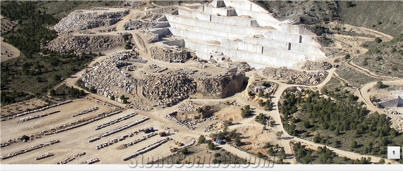Marron Emperador Marble Quarry