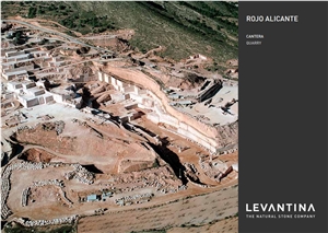 Rojo Alicante - Rosso Alicante Marble Quarry