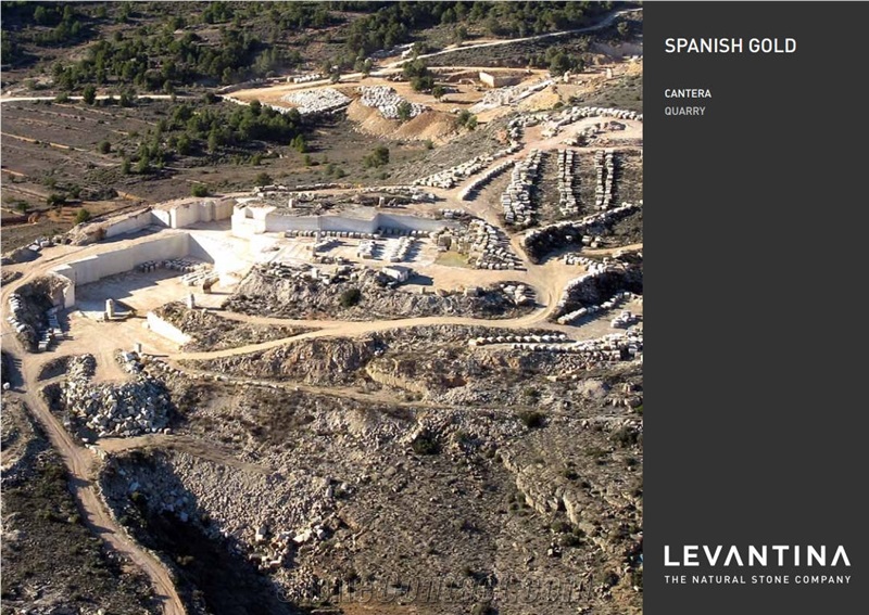 Spanish Gold Marble Quarry