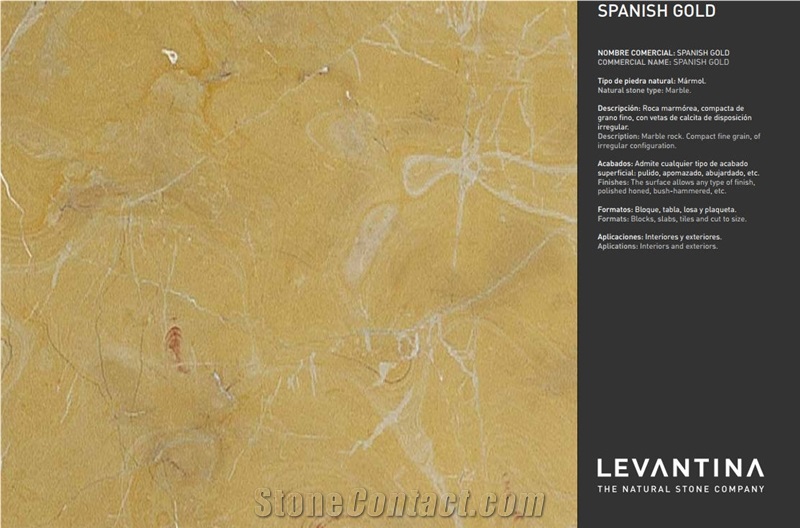 Spanish Gold Marble Quarry