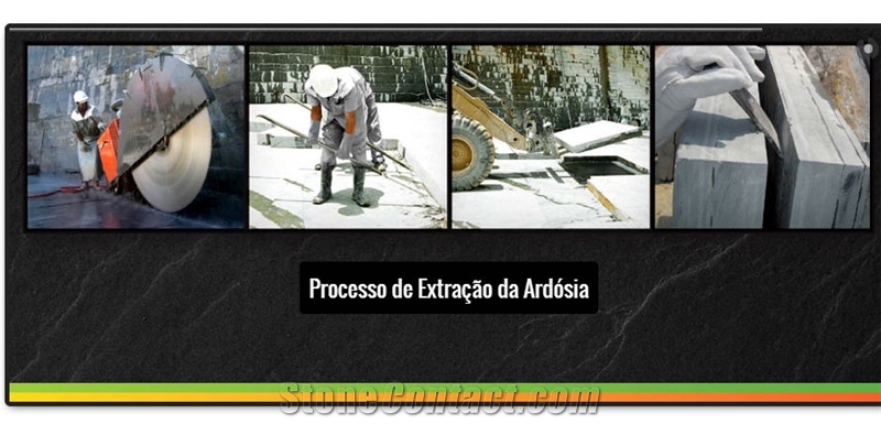 Preta Ardosia Brazilian Black Slate Quarry