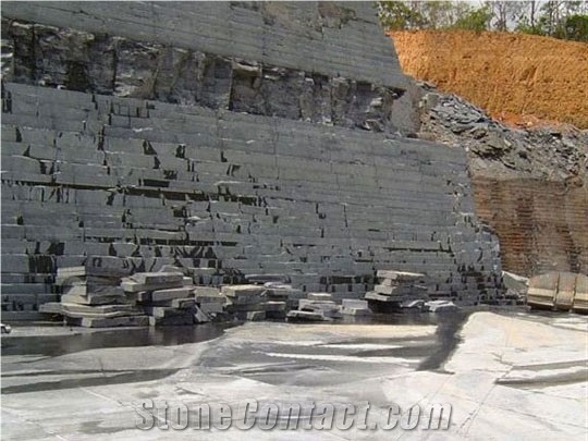 Preta Ardosia Brazilian Black Slate Quarry