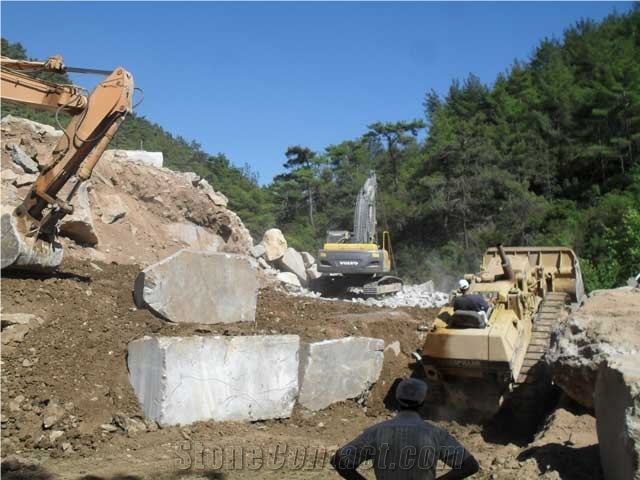 Emperador Grey Marble Quarry