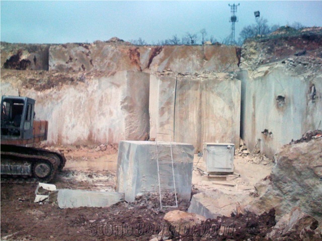 Golden Emperador Marble Quarry