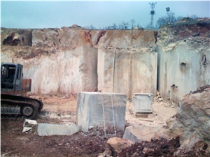 Golden Emperador Marble Quarry