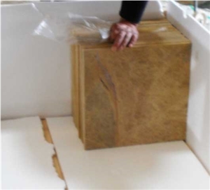 Golden Emperador Marble Quarry