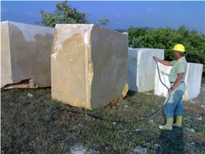 Golden Emperador Marble Quarry