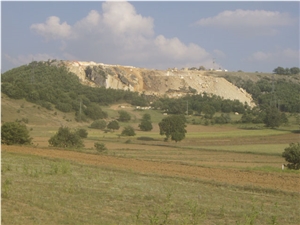 Golden Emperador Marble Quarry