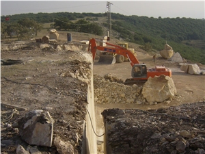 Golden Emperador Marble Quarry