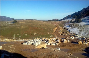 Savana Grey Marble Quarry