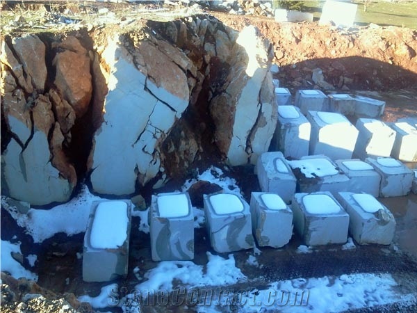 Savana Grey Marble Quarry