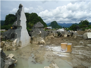 PT Arwachna Marmer Prima Creama Arial Marble Quarry