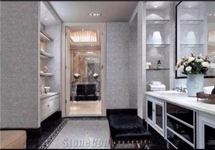 China Gray Flower Marble Quarry