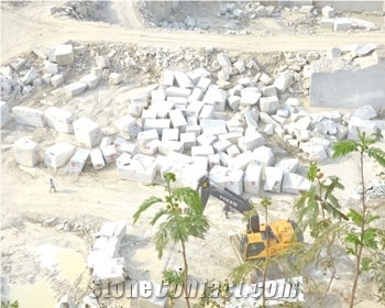 Evershine Nizarana White Marble Quarry