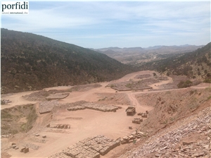 Mexico Red Porphyry Quarry