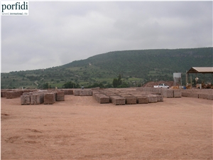 Mexico Red Porphyry Quarry