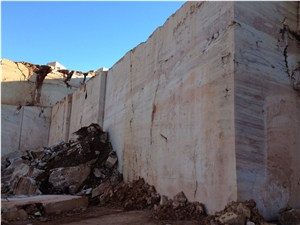Kutahya Red Travertine Emet Quarry