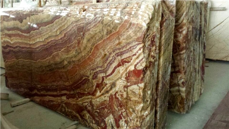 Red Breccia Onyx Quarry