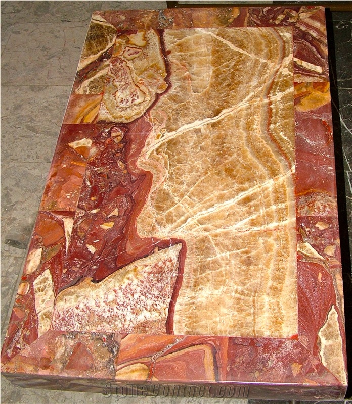 Red Breccia Onyx Quarry
