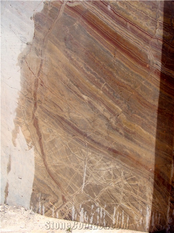 Red Breccia Onyx Quarry
