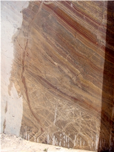 Red Breccia Onyx Quarry