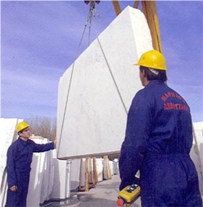 Kavala White Marble, Kavala Semi White Marble Quarry