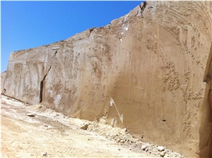 Yellow Travertine Denizli Quarry