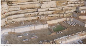 Crema Marfil Sierra Puerta Marble Quarry