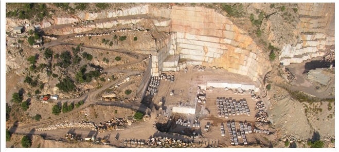 Rojo Cehegin Marble, Gris Cehegin Marble Quarry