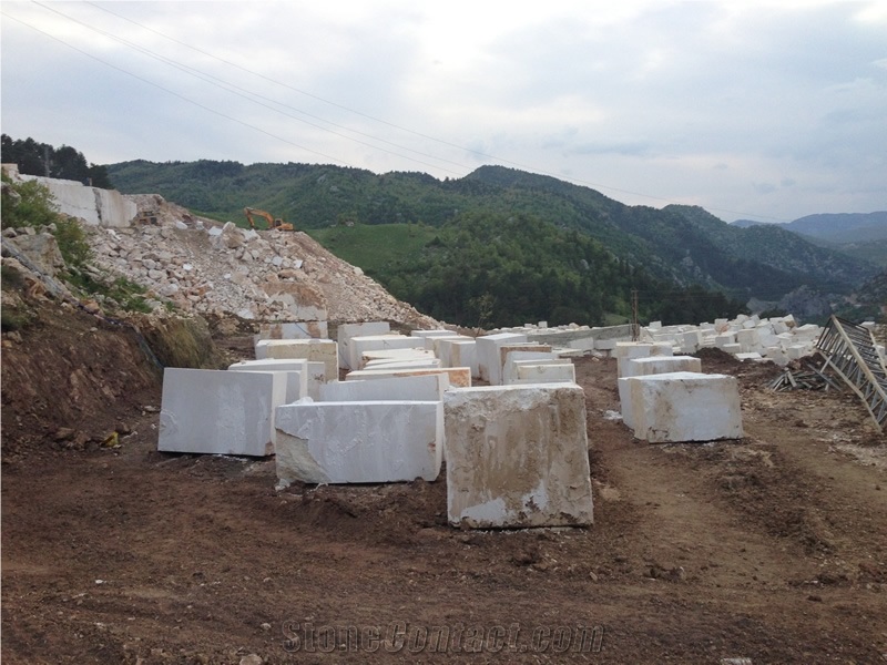 Flora Beige Marble Quarry