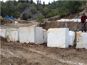 Flora Beige Marble Quarry