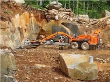 Drugaya Reka Black Gabbro Diabase Quarry