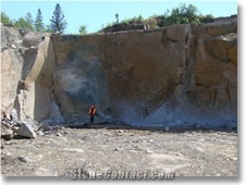 Drugaya Reka Black Gabbro Diabase Quarry