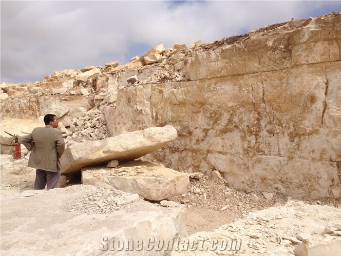 Grey Foussana - Grigio Oriente Limestone Quarry