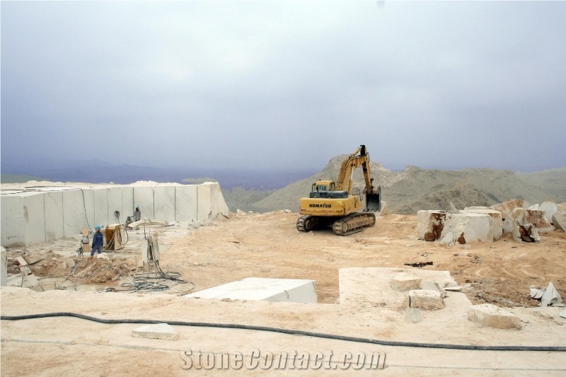 Oman Desert Rose Marble Quarry