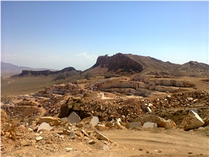 Saba Beige Marble Quarry