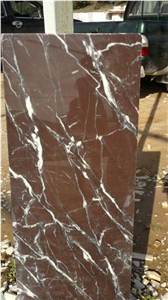 Renkmer Marble Exploitation - Aegean Bordeaux Marble Quarry