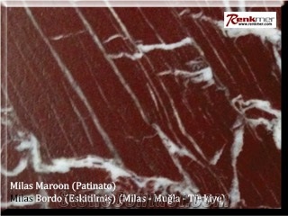 Renkmer Marble Exploitation - Aegean Bordeaux Marble Quarry