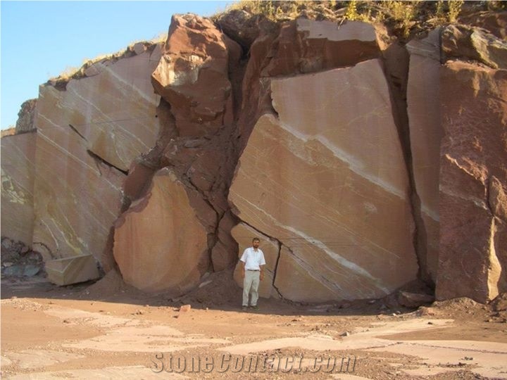 Renkmer Marble Exploitation - Aegean Bordeaux Marble Quarry