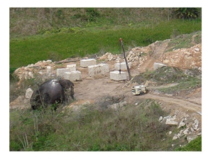 Giallo Bahia Granite Quarry