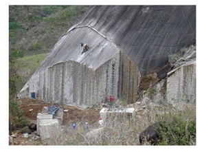 Giallo Bahia Granite Quarry