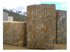 Juparana Golden Khan Granite Quarry